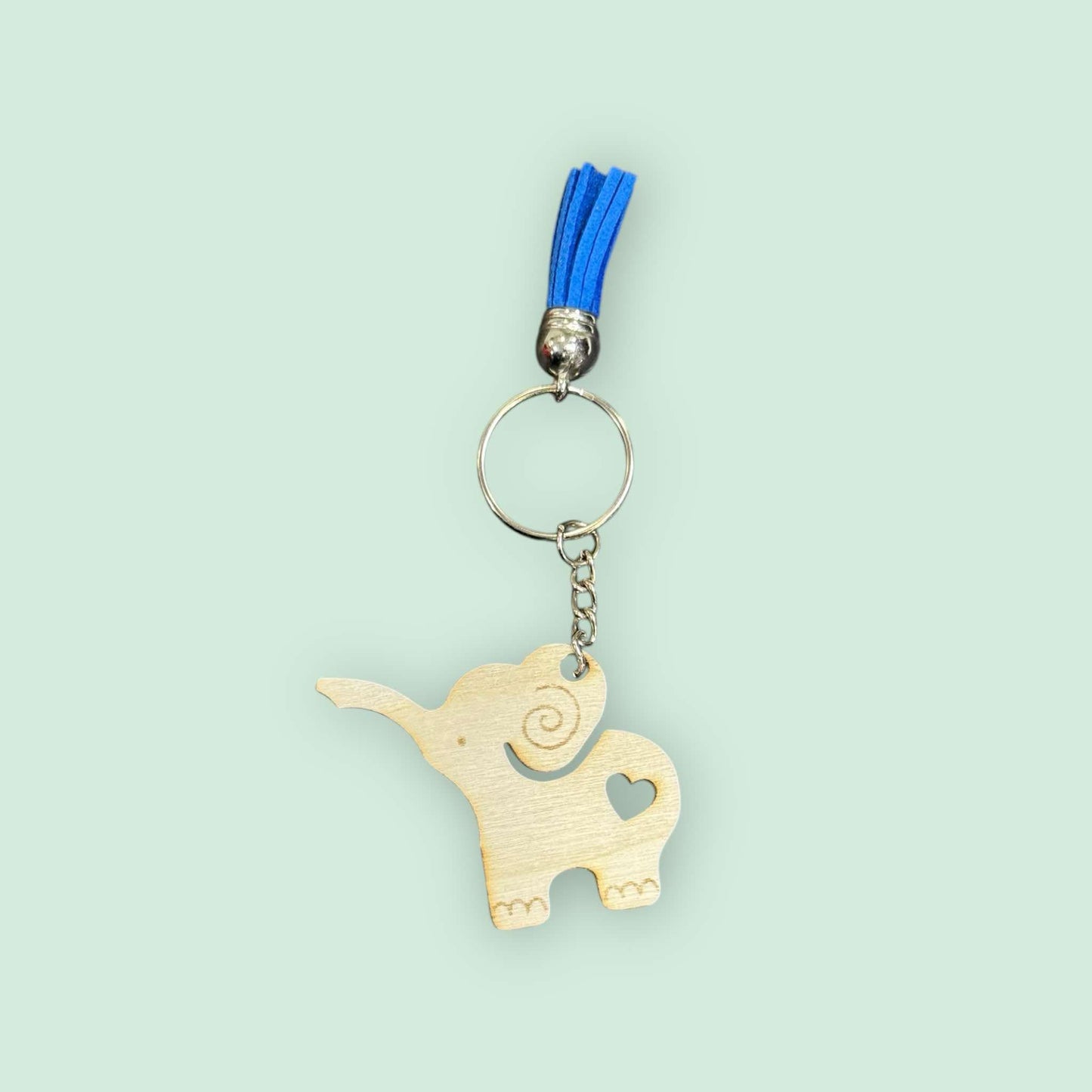 Elephant Couple Keychains