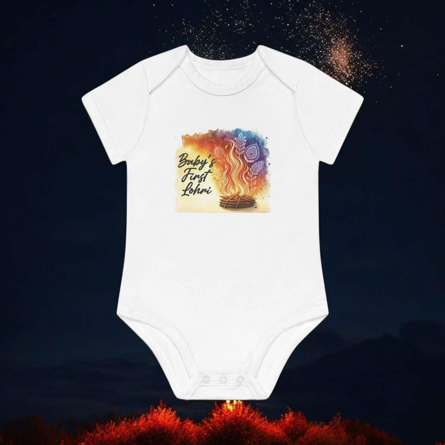Amber Henna Lohri Onesie