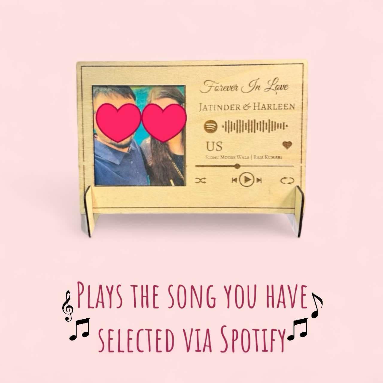 Echoes of Love Spotify Picture Frame