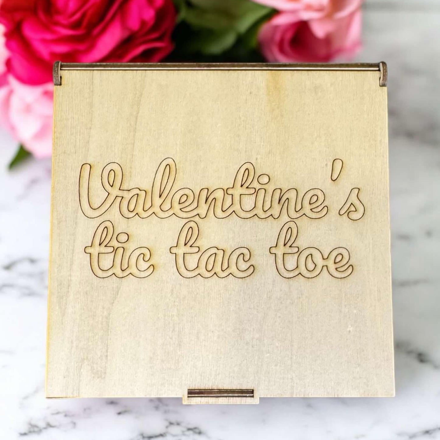 Heart Locks and Keys Tic Tac Toe Game