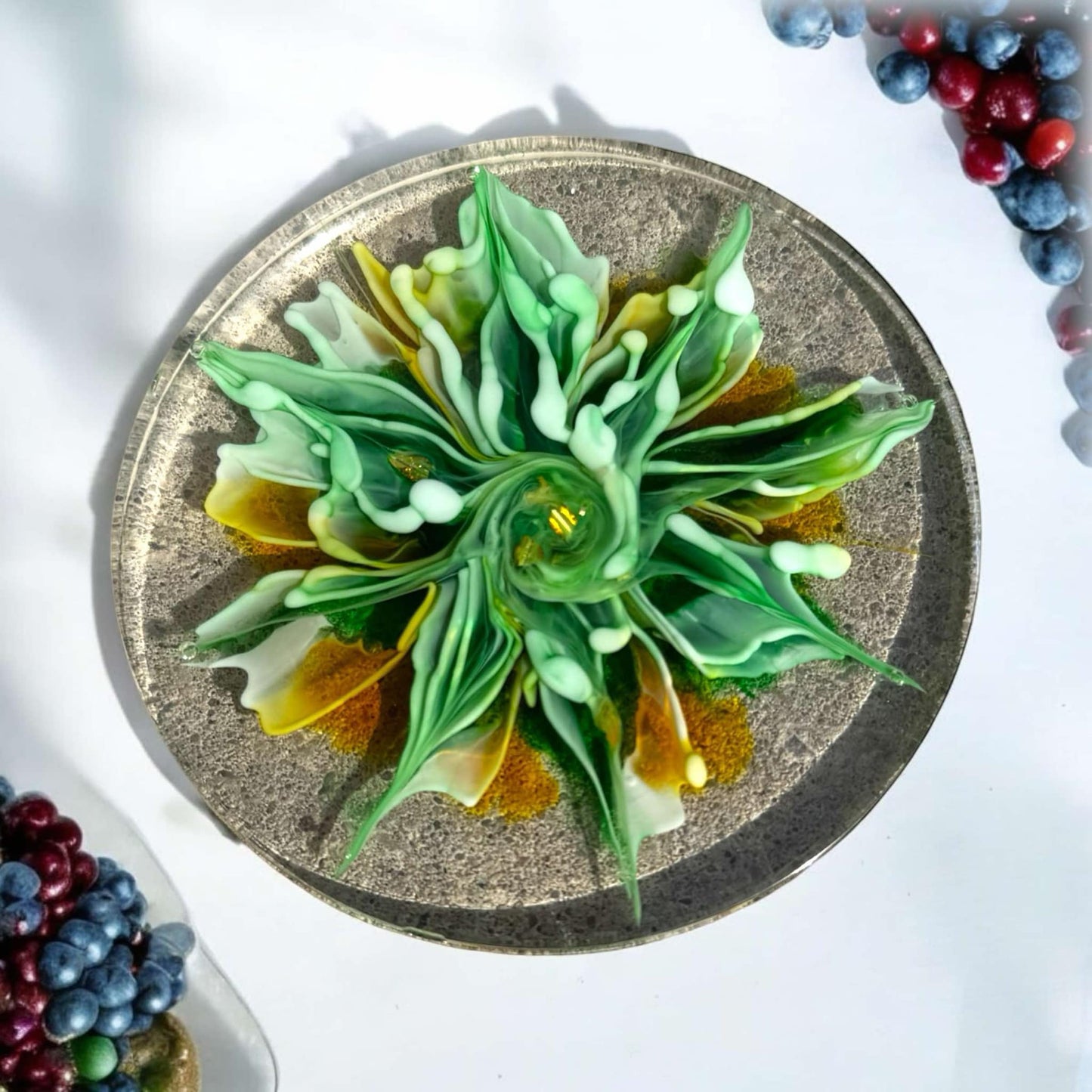 Emerald Bloom Coaster