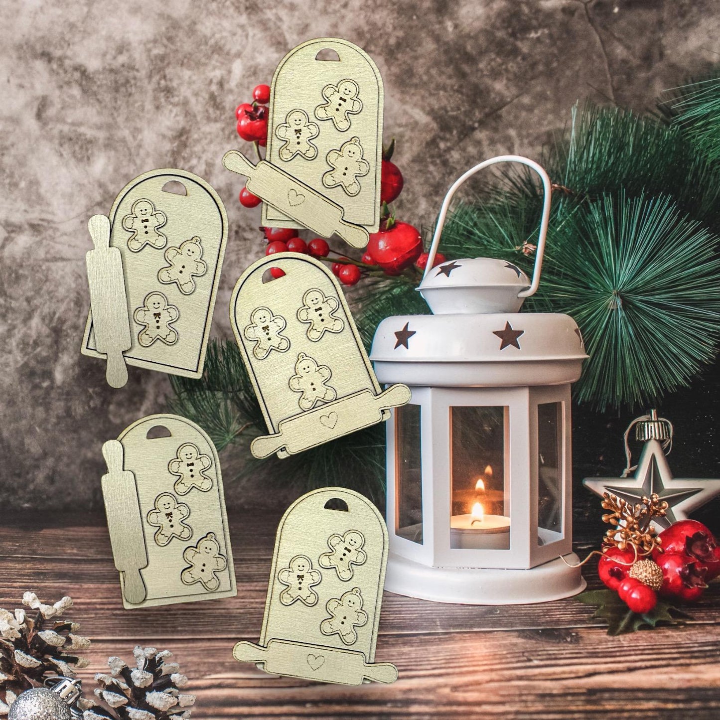 Baking Sheet Gingerbread Ornament (Single)