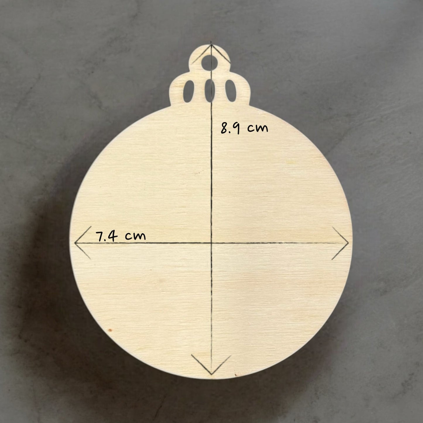 Double Layered Reindeer Stocking Ornament (Set of 6)