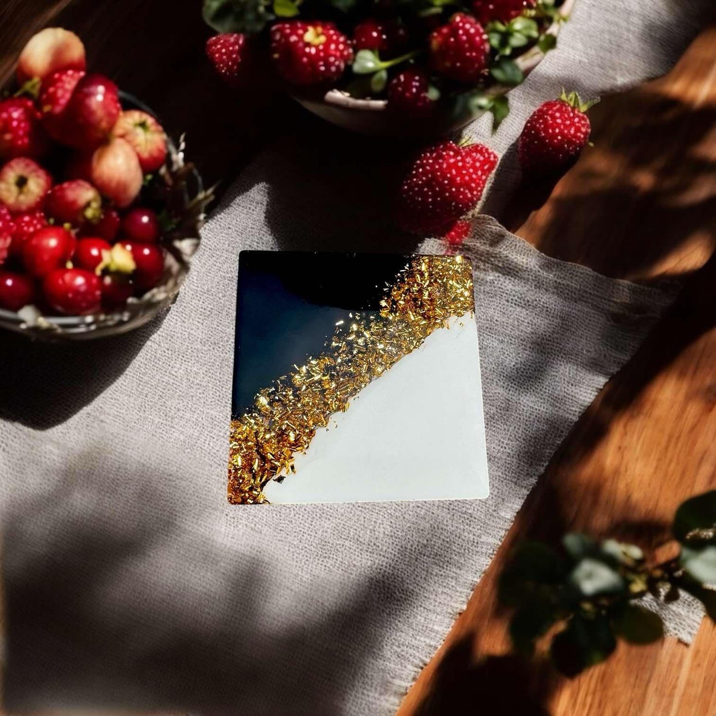 Eclipse Luxe Resin Coaster