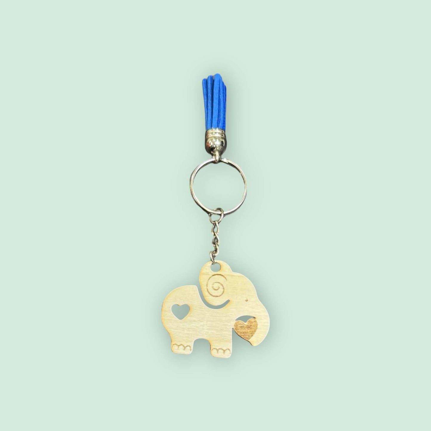 Elephant Couple Keychains