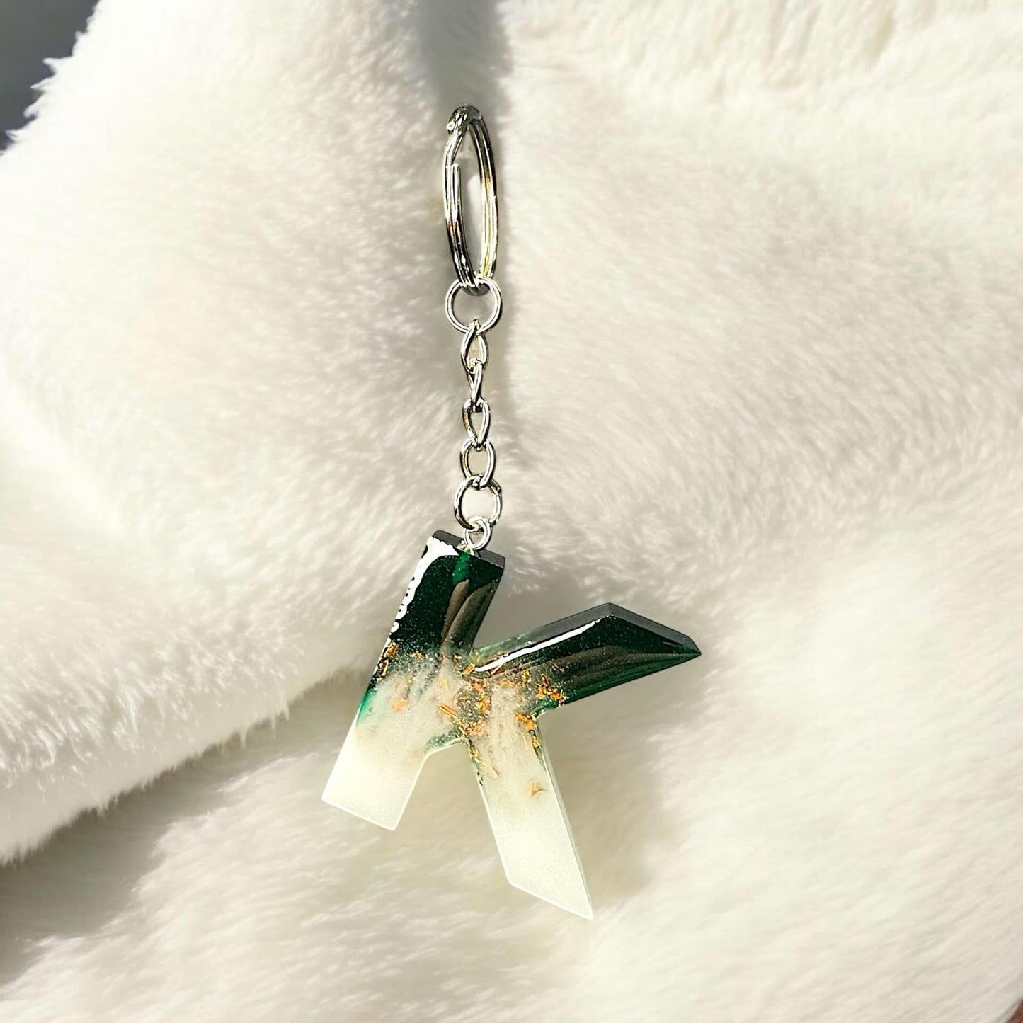 Milky Jade Luxe Keychains