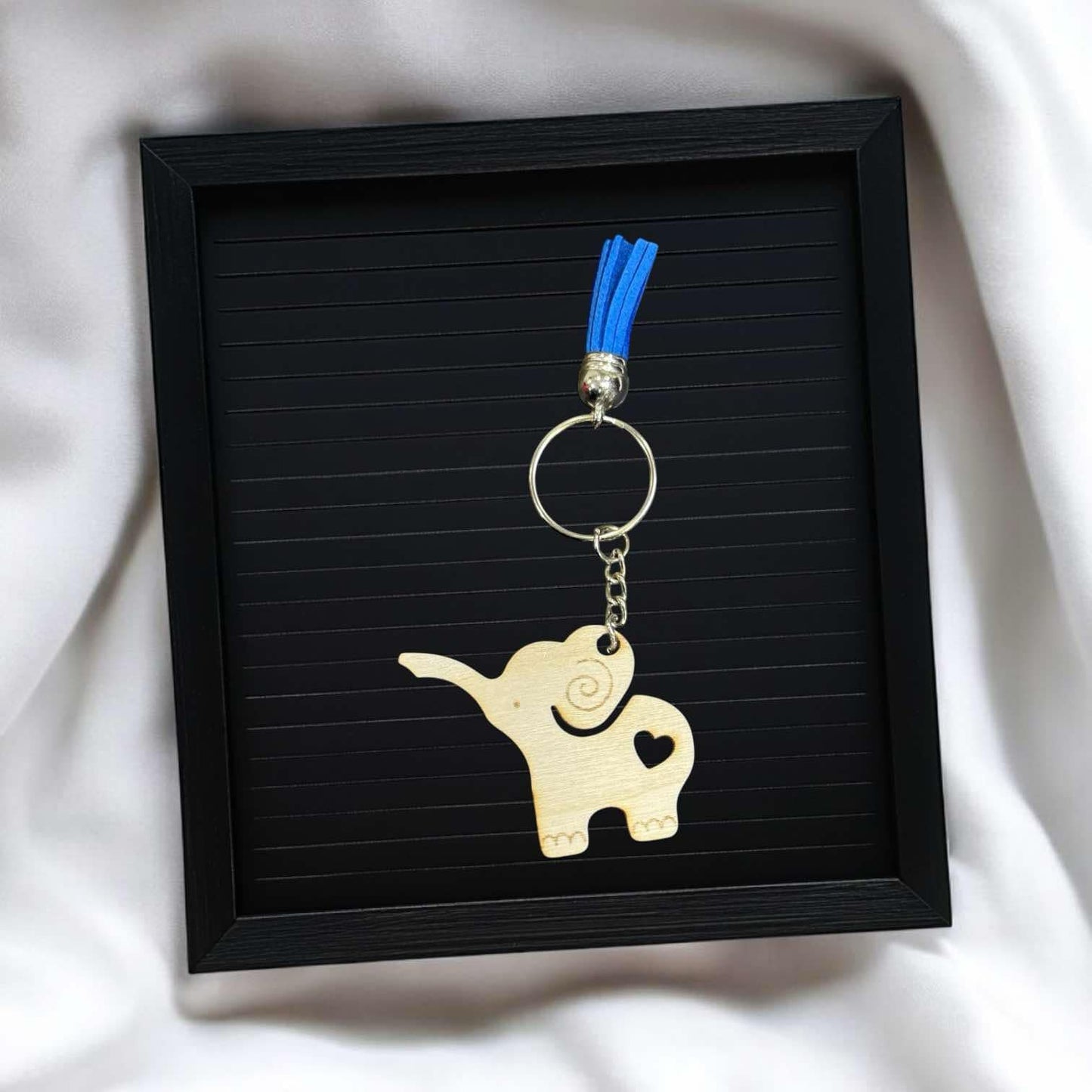 Elephant Couple Keychains