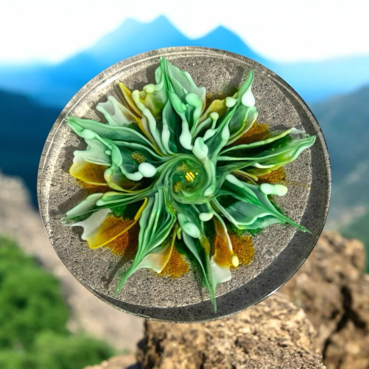 Emerald Bloom Coaster