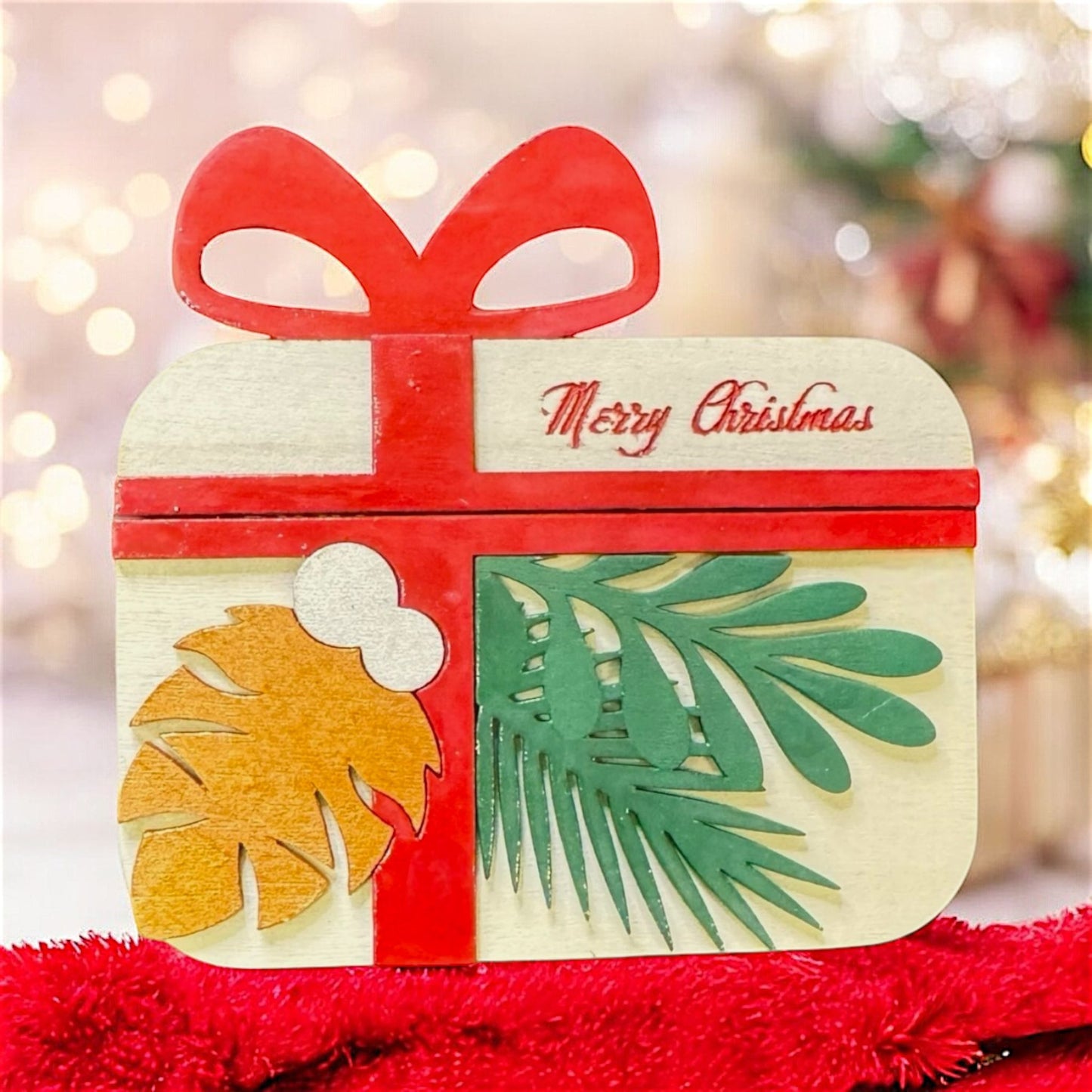 Pine Cone Gift Card Holder