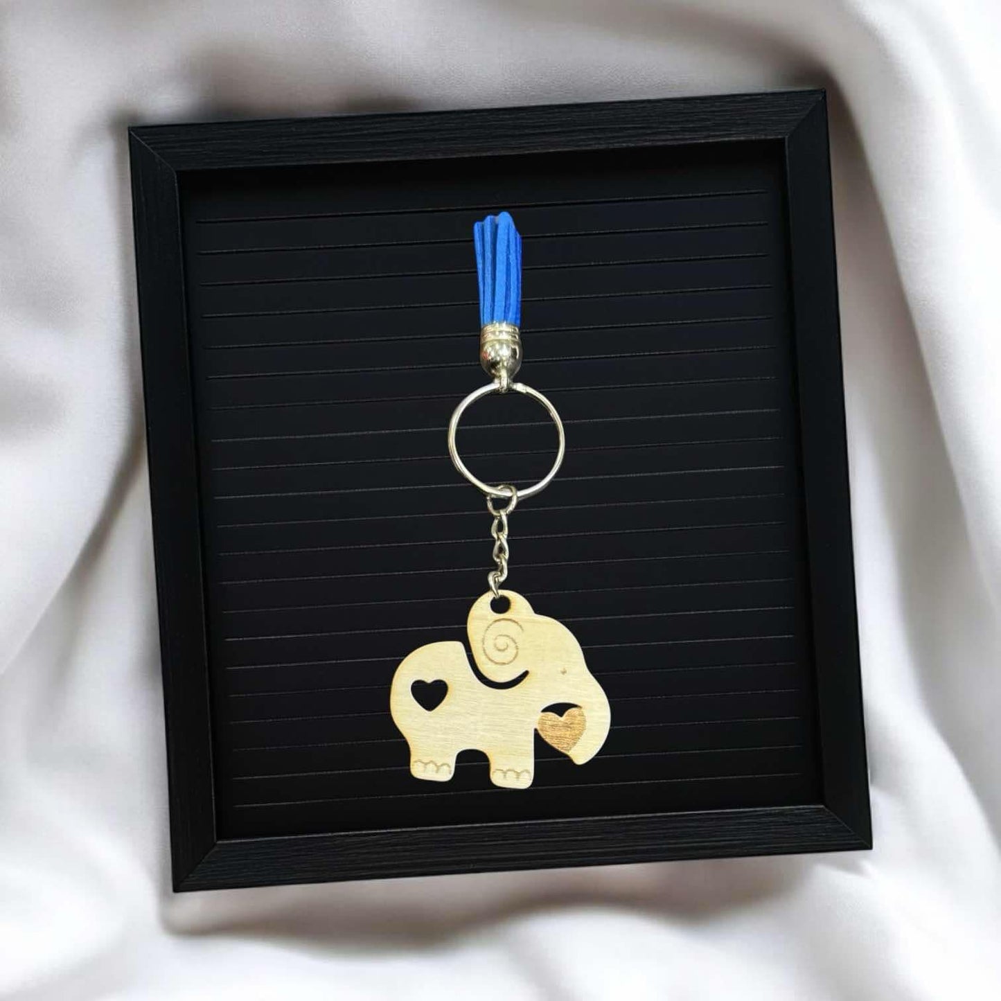 Elephant Couple Keychains