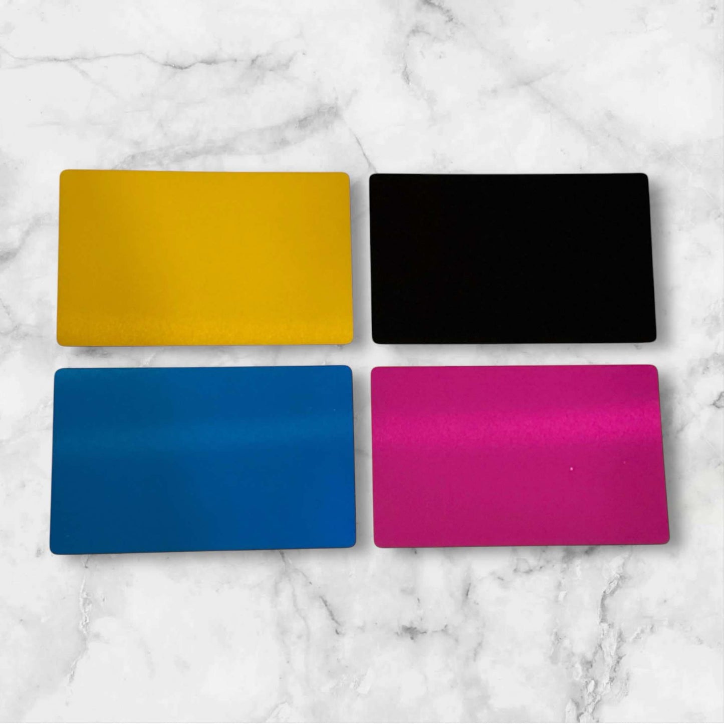 Premium Engraved Metal Business Cards