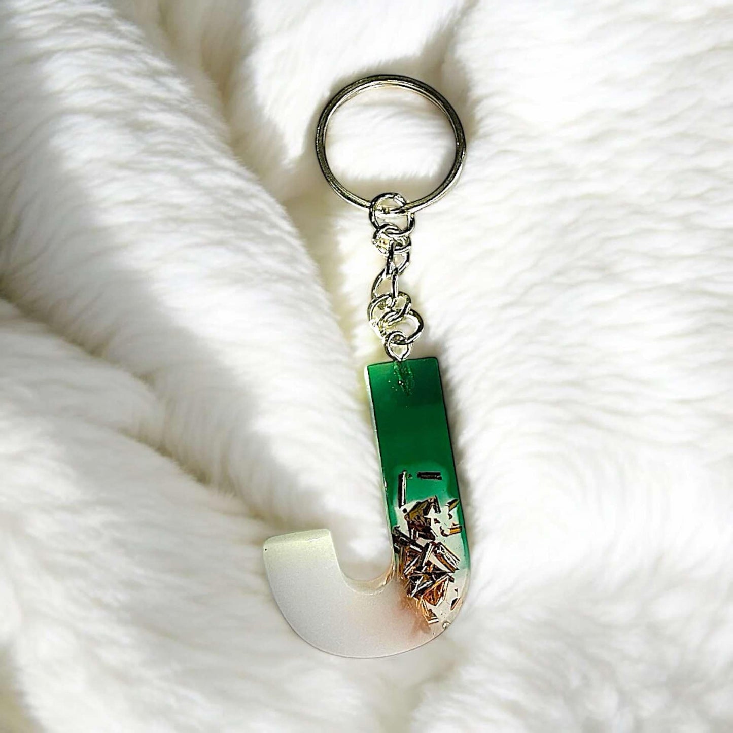 Milky Jade Luxe Keychains