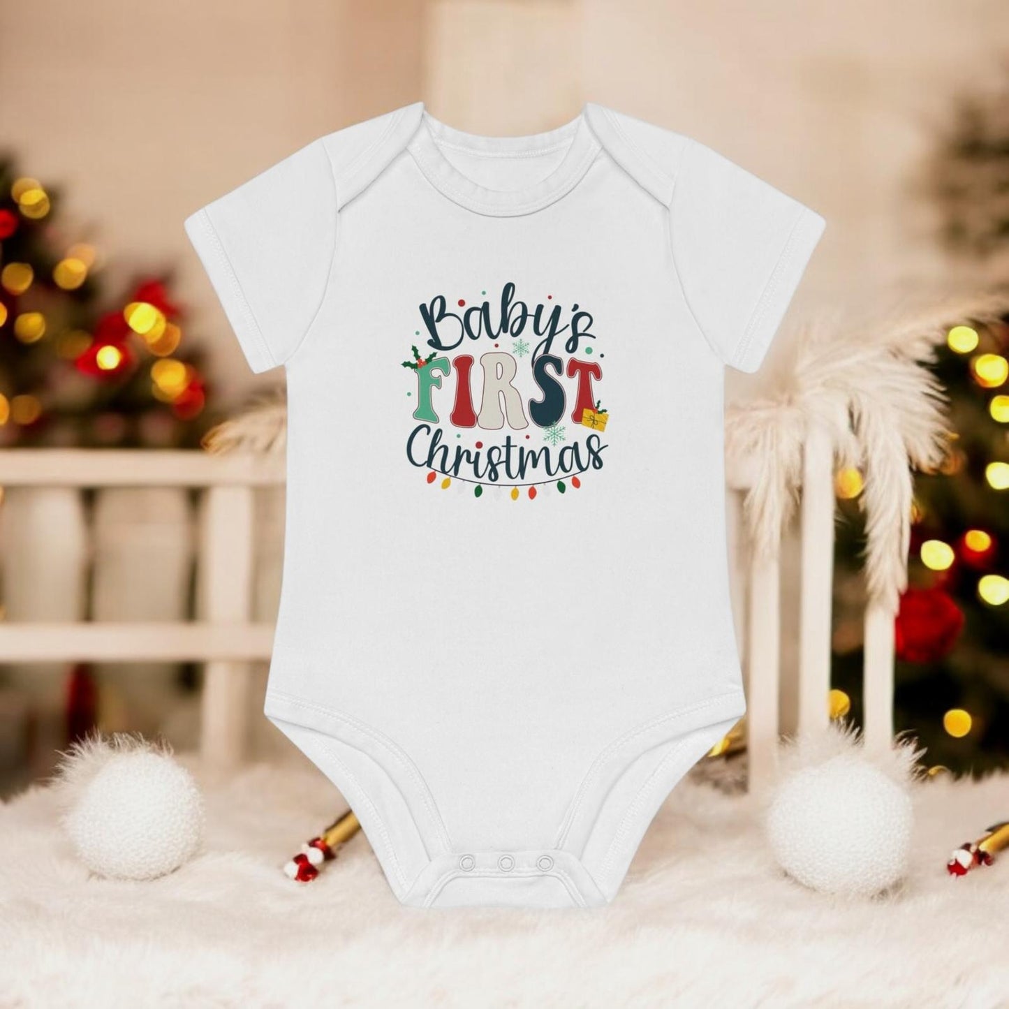 Baby's First Christmas Onesie