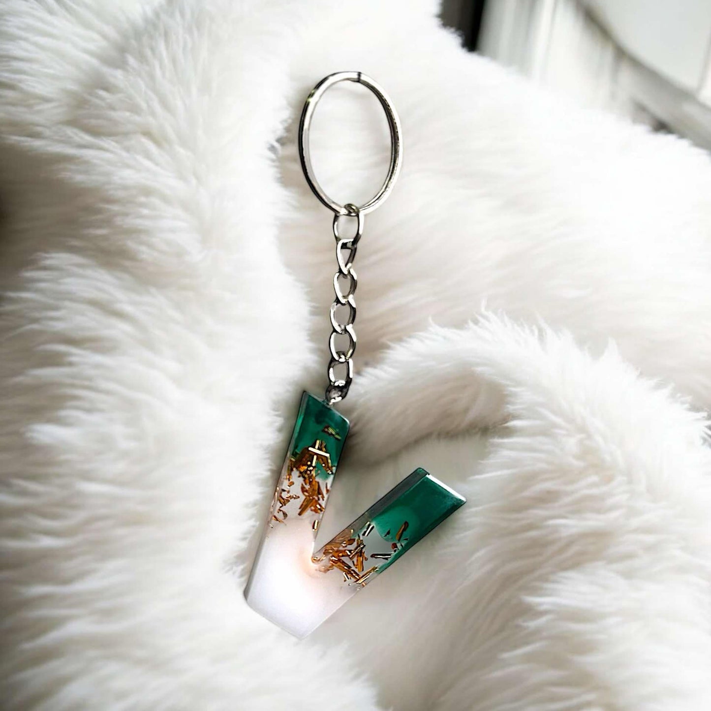 Milky Jade Luxe Keychains