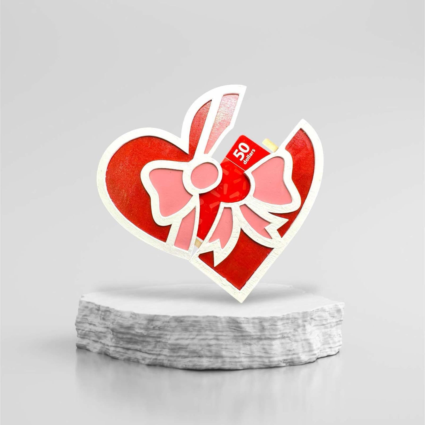Love Bow Gift Card Holder