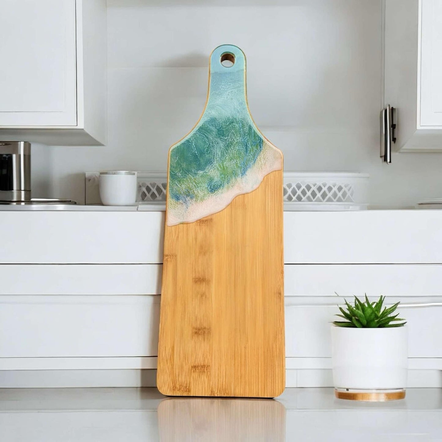 Resin Ocean Charcuterie Board