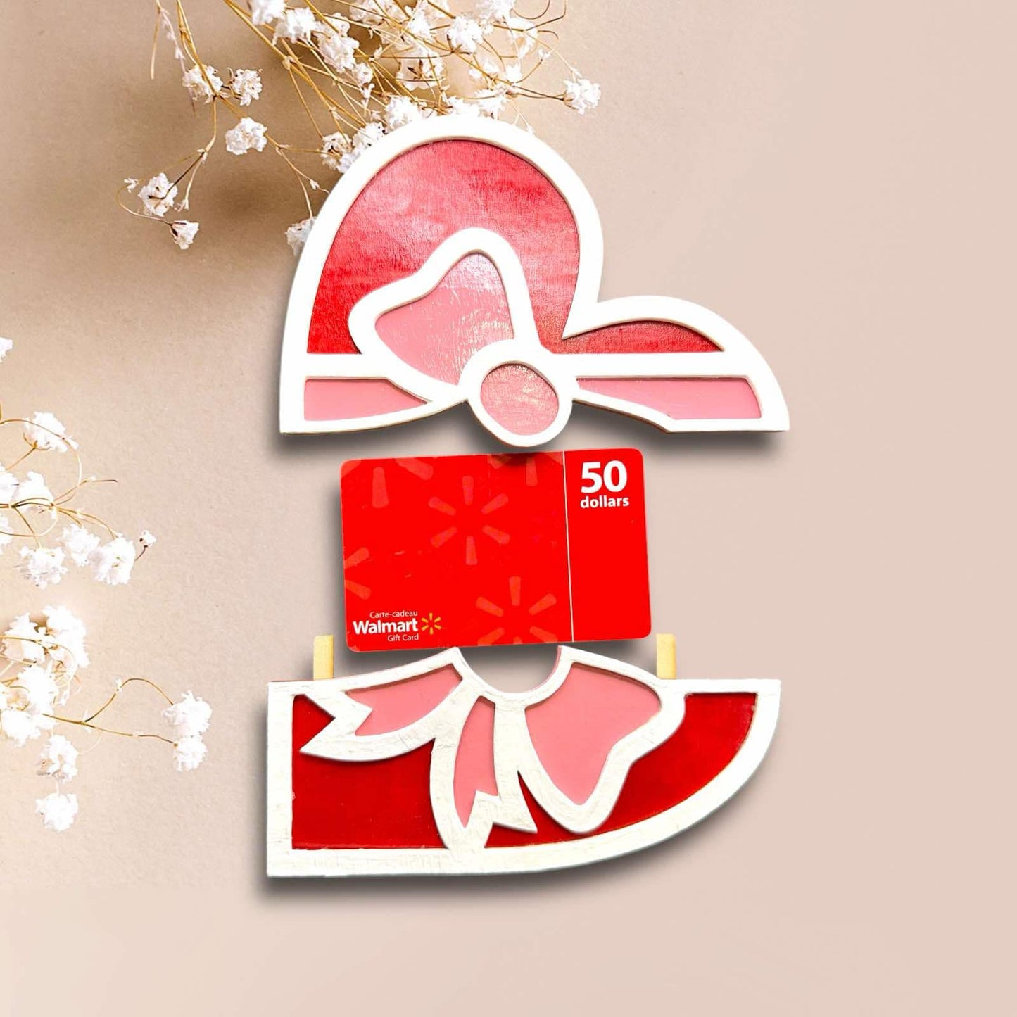 Love Bow Gift Card Holder