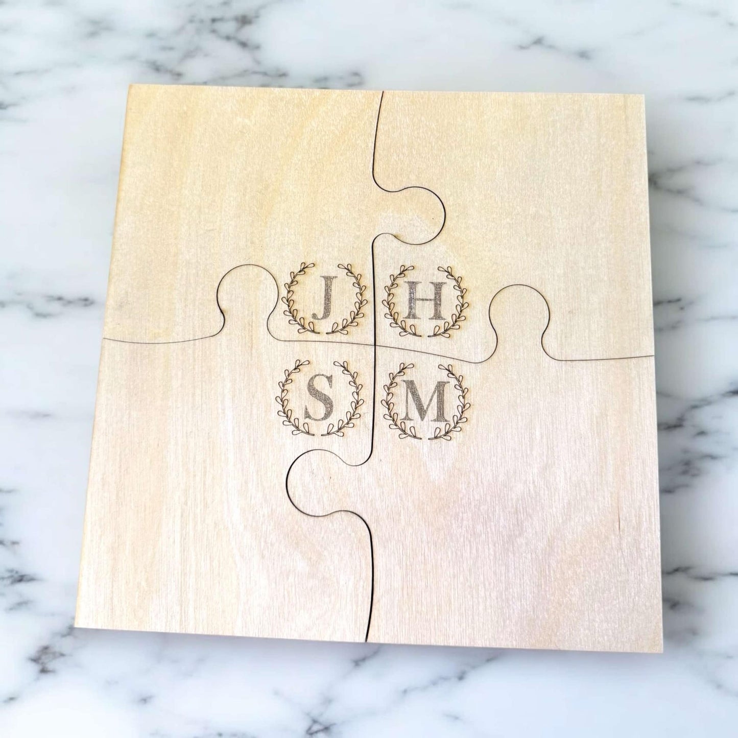 Jigsaw Puzzle Coaster Set (Set of 4)