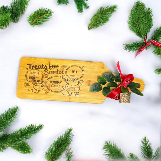 Treats for Santa Charcuterie Board