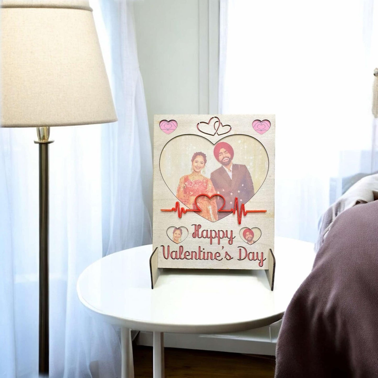 Heartbeat Valentine Frame