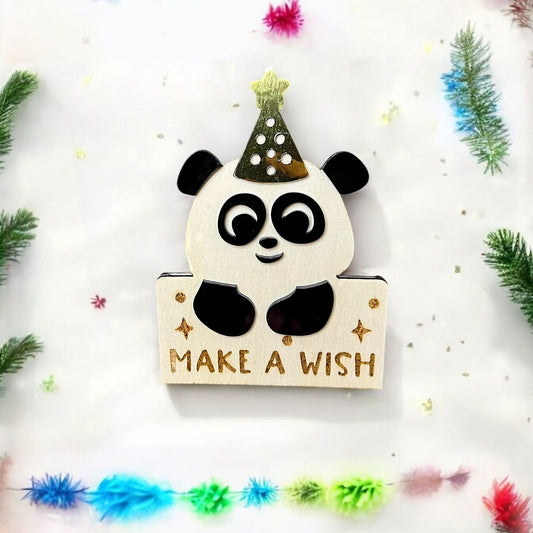 Panda Make  A Wish Gift Card Holder
