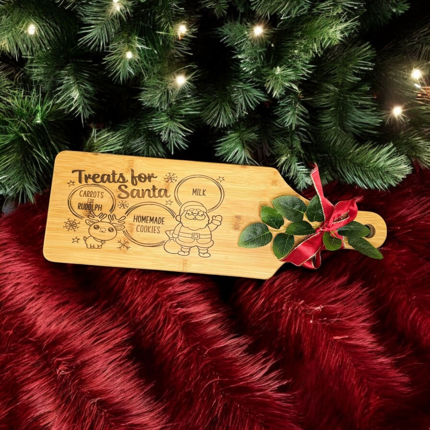 Treats for Santa Charcuterie Board