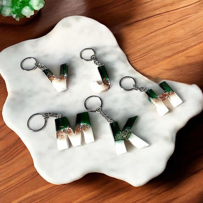 Milky Jade Luxe Keychains