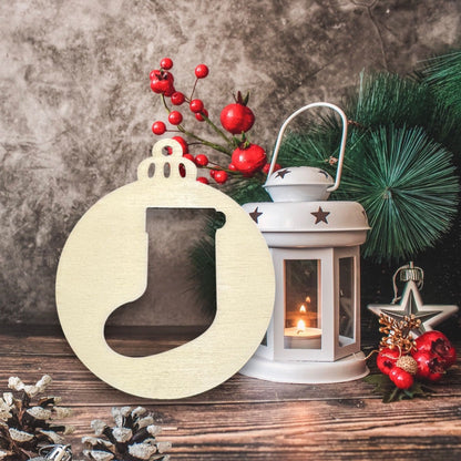Die Cut Stocking Ornament (Set of 6)