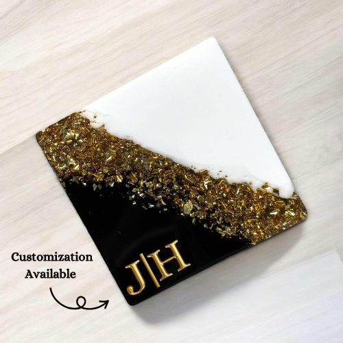 Eclipse Luxe Resin Coaster