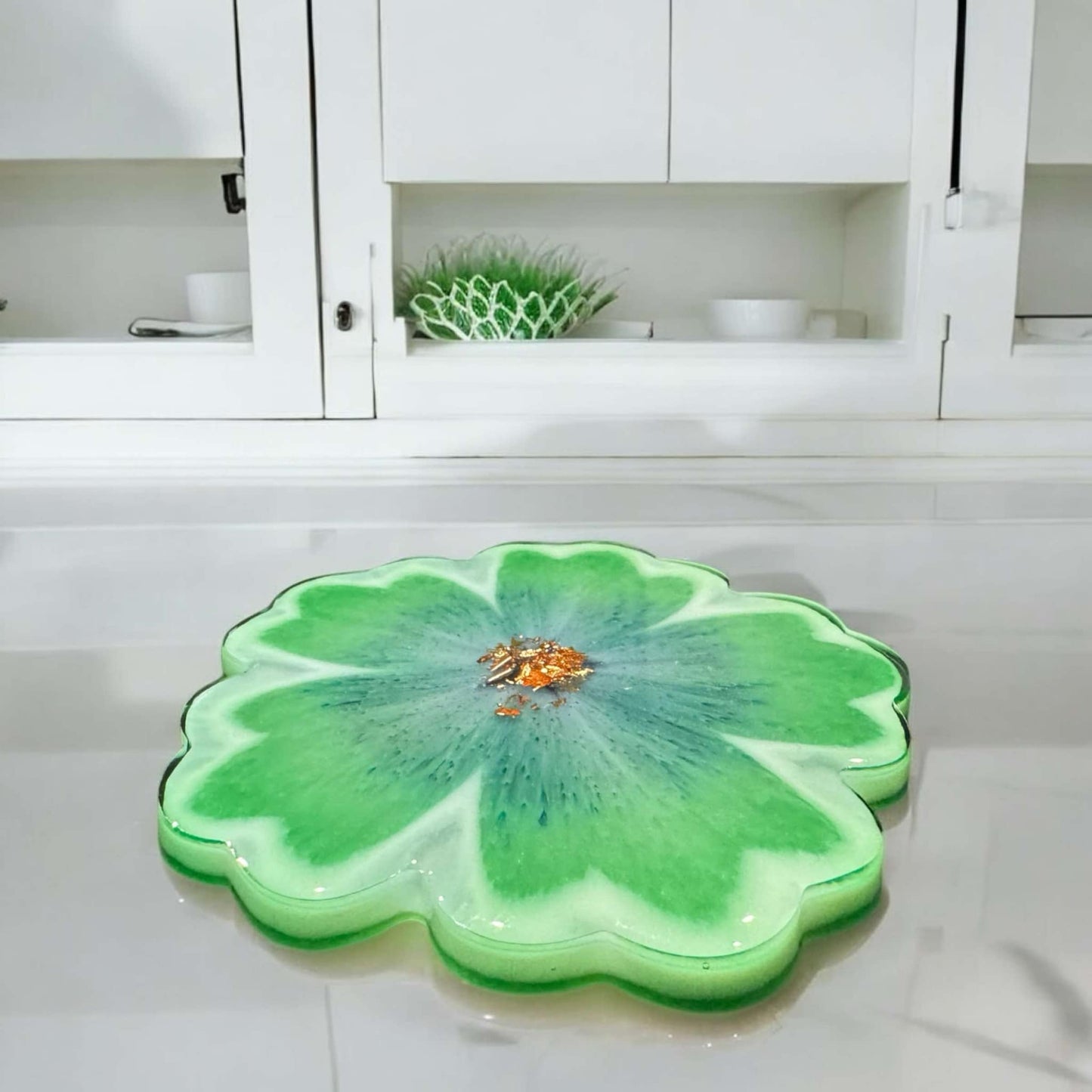 Flower Resin Coaster