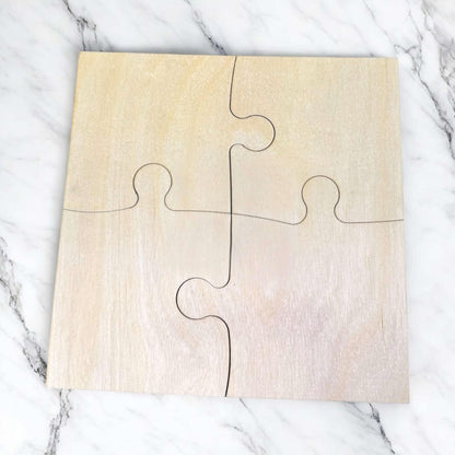 Jigsaw Puzzle Coaster Set (Set of 4)