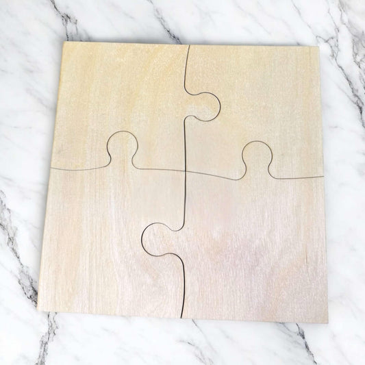 Jigsaw Puzzle Coaster Set (Set of 4)