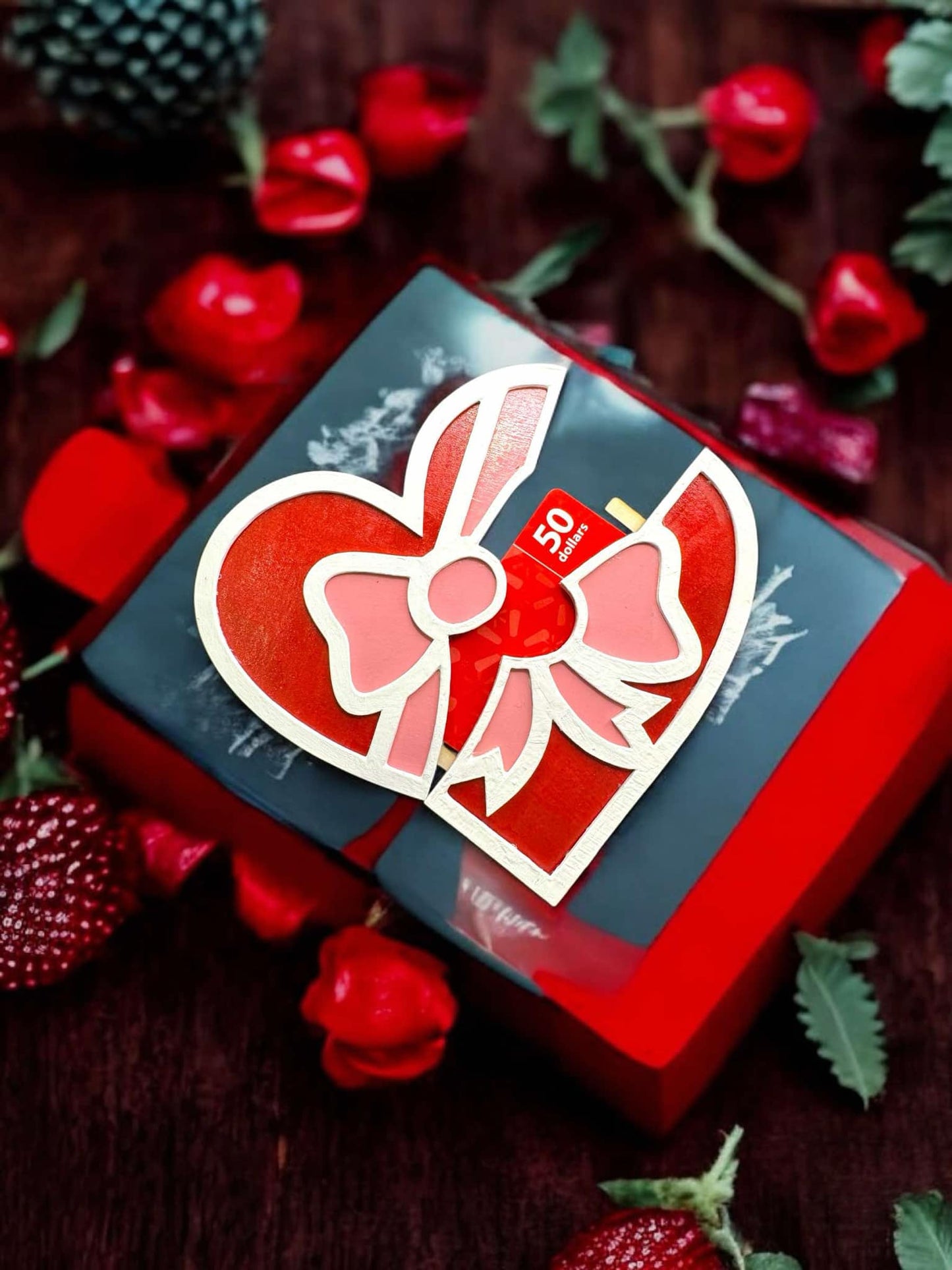 Love Bow Gift Card Holder