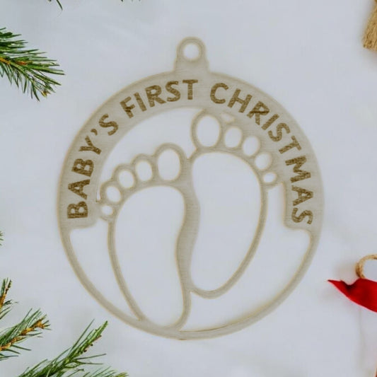 Baby's First Christmas Feet (Single)