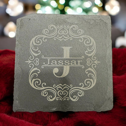 Personalized Slate Coasters